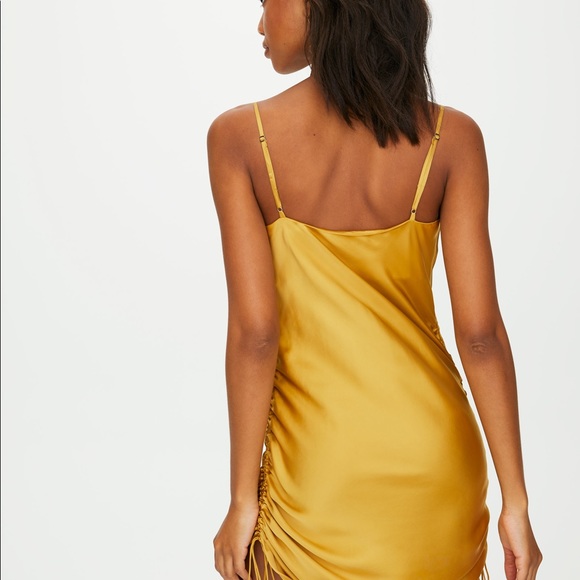 Wilfred Only Ruched Silk Slip - Picture 3 of 4
